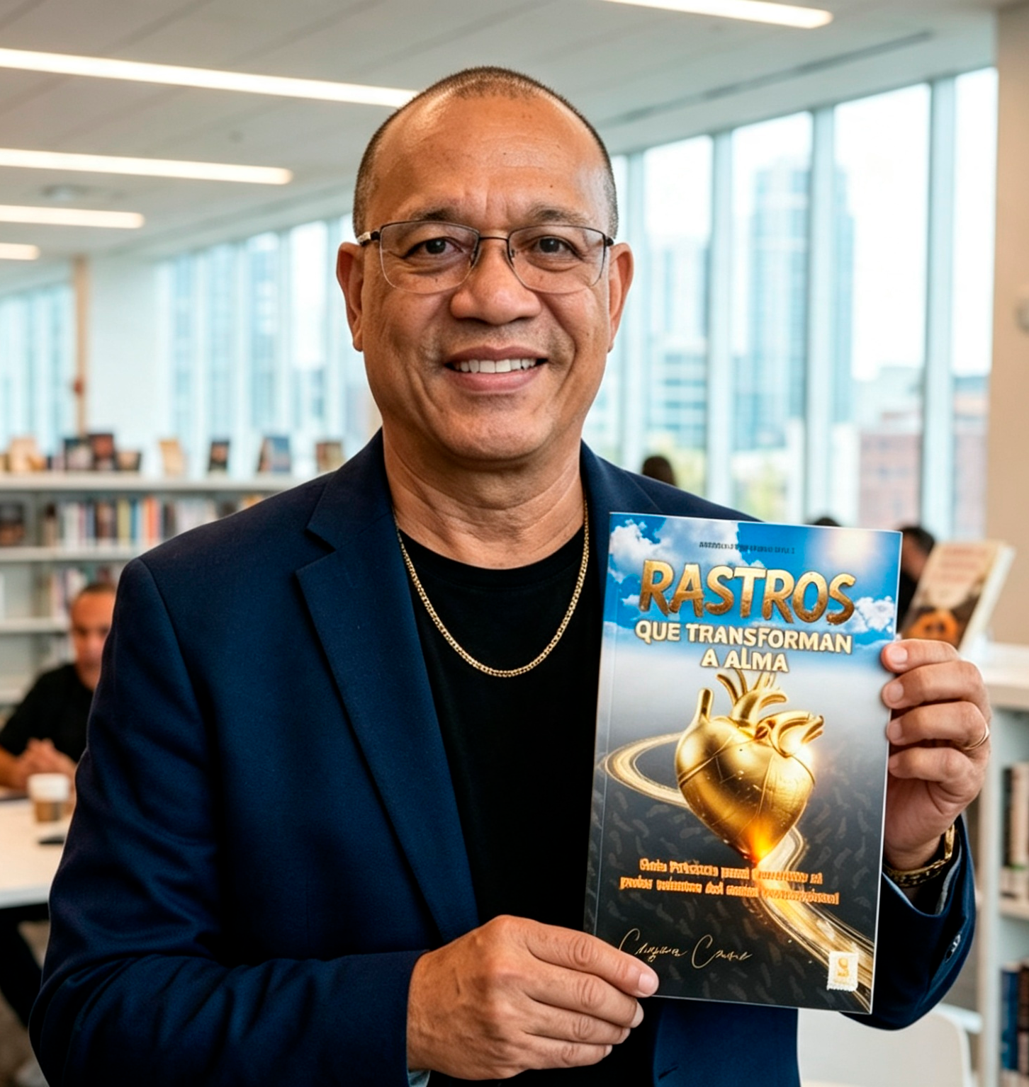 Autor del libro Huellas que transforman el alma.